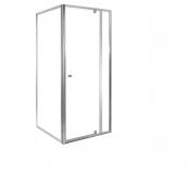  Flexi 80x80 cm sarokba szerelhető szögletes zuhanykabin zuhanytálca nélkül